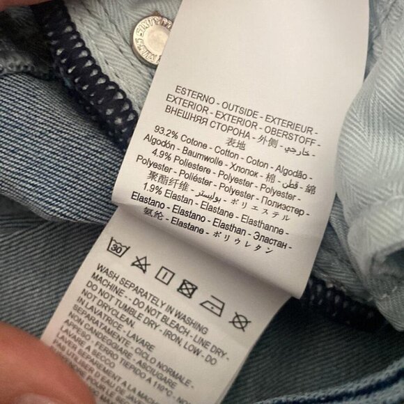 Miss Sixty Distressed Skinny Jeans 90s/2000s Revival Retro Street Style Y2K - Picture 16 of 16